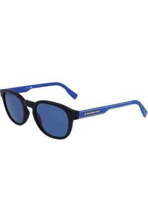 Lacoste Tilbehør, unisex, Sort, ONE SIZE, Uld, Stilfulde Sorte Solbriller med Kategori 3