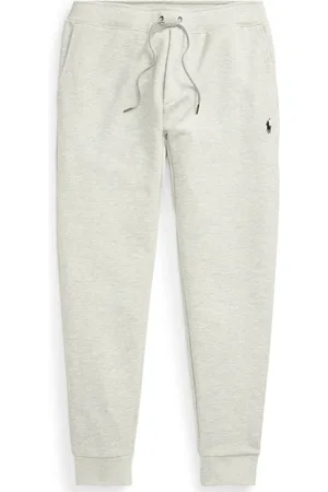 Ralph Lauren Bukser, Herre, Grå, XL, Bomuld, Casual Grå Joggingbukser Activewear