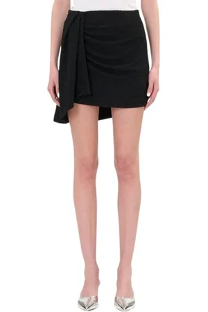 IRO Nederdel, Dame, Sort, S, Ilivie Cotton Stretch Mini Skirt