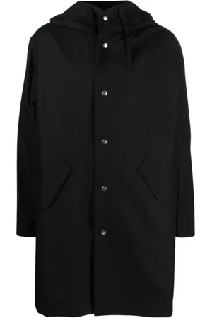 Jil Sander Frakke, Herre, Sort, L, Uld, Modern Parka