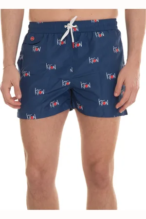 Kiton Badetøj, Herre, Flerfarvet, M, Polyester, Badeshorts