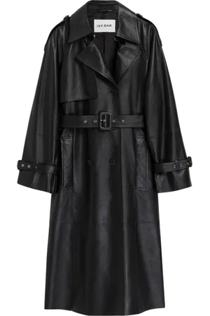 Ivy & Oak Frakke, Dame, Sort, 2XS, Uld, Linda Mantel