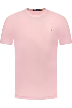 Ralph Lauren Top, Herre, Lyserød, M, Bomuld, Polo T-shirt