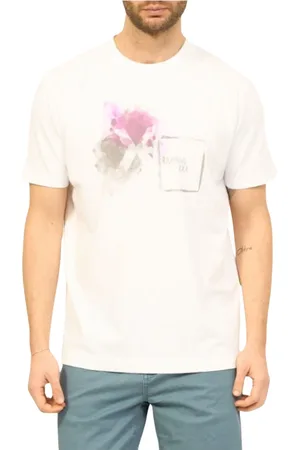John Richmond Top, Herre, Hvid, XL, Casual T-Shirt