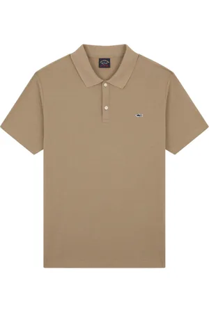 Paul & Shark Top, Herre, Grøn, 2XL, Bomuld, Grøn Polo Shirt