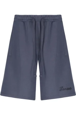 LANEUS Shorts, Herre, Blå, L, Bomuld, Shorts i bomuldsfelpa