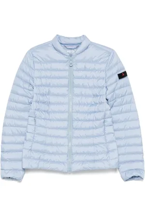 Peuterey Jakke, Dame, Blå, M, Uld, Clear Quilted Coat