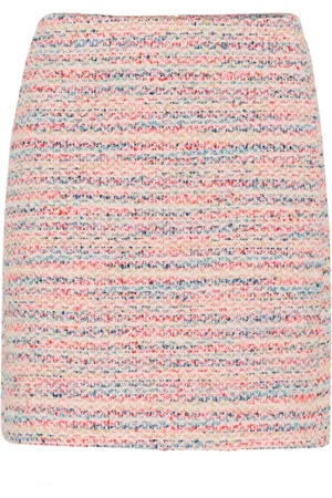 INWEAR Nederdel, Dame, Lyserød, M, Farverig Utaiw Nederdel