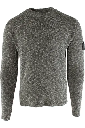 Stone Island Strik, Herre, Grå, S, Shadow Sweater