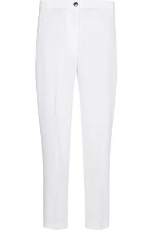 Tommy Hilfiger Bukser, Dame, Hvid, S, Bomuld, Chinos