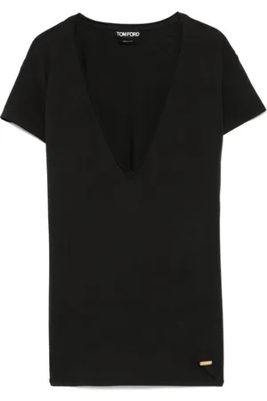 Tom Ford Top, Dame, Sort, XS, Bomuld, Jersey T-shirt