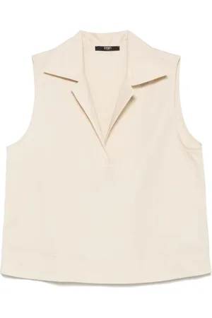 SEVENTY BY SERGIO TEGON Jakke, Dame, , L, Ivory Top Kollektion