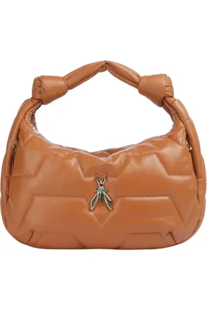 Patrizia Pepe Taske, Dame, Brun, ONE SIZE, Uld, Polstret Skuldertaske