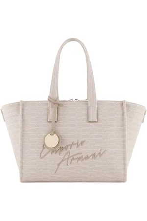 Emporio Armani Taske, Dame, , ONE SIZE, Uld, Charm Jacquard Monogram Taske