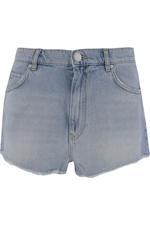 Pinko Shorts, Dame, Blå, W26, Denim, Denimshorts med klassisk stil