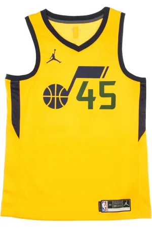 Jordan Sport, Herre, Gul, M, Polyester, Basketball Swingman Tanktop Statement Edition