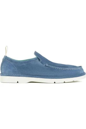 Panchic Sko, Herre, Blå, 42 EU, Læder, P19 Slip-On Loafers