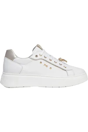 Nero Giardini Sko, Dame, Hvid, 40 EU, Lave Top Sneakers