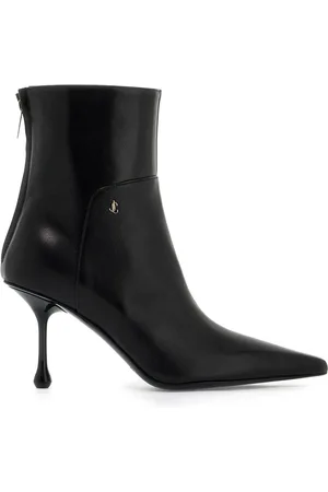 Jimmy Choo Sko, Dame, Sort, 39 EU, Læder, Cycas Ankelstøvle 80