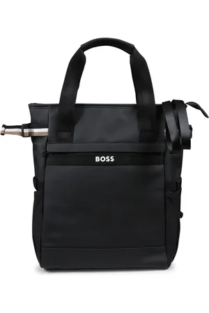 HUGO BOSS Home, unisex, Sort, ONE SIZE, Polyester, Sort pusletaske med mange funktioner