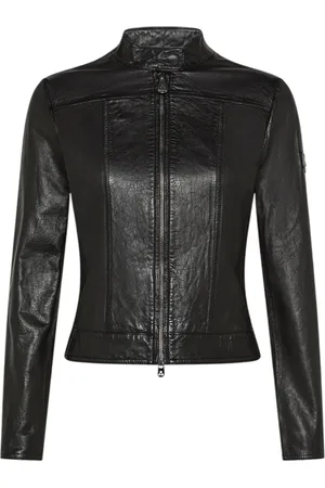 Peuterey Jakke, Dame, Sort, 2XL, Læder, Læderjakke Adelia Le Veg