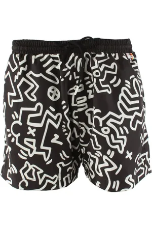 HUGO BOSS Badetøj, Herre, Sort, S, Polyester, Badeshorts