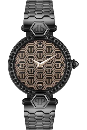 Philipp Plein Tilbehør, Dame, Sort, ONE SIZE, Couture 32mm Ur