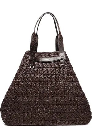 Dolce & Gabbana Taske, Herre, Brun, ONE SIZE, Uld, Stilfuld Tote Bag Kollektion