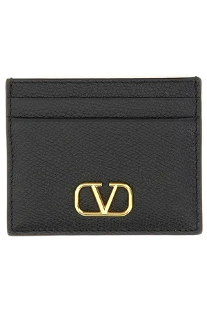 VALENTINO GARAVANI Tilbehør, Herre, Sort, ONE SIZE, Uld, Stilfuld kortholder