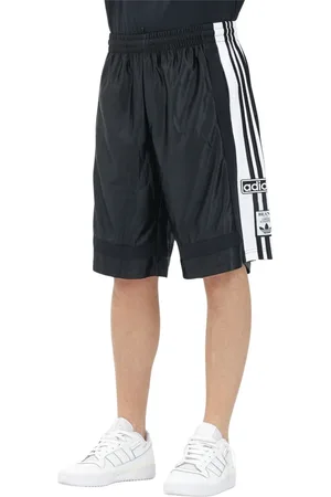adidas Shorts, Herre, Sort, M, Uld, Vintage Adibreak Sorte Sports Shorts
