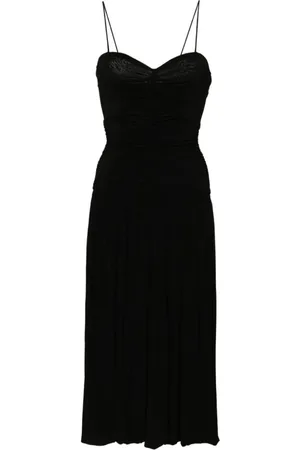 Isabel Marant Kjole, Dame, Sort, XS, Elisabeth Midi Kjole