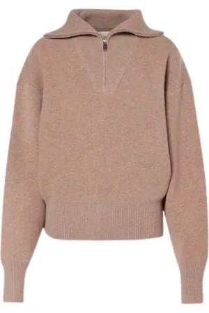 Isabel Marant Strik, Dame, , XS, Uld, Højhalset Striktrøje i Uldblanding