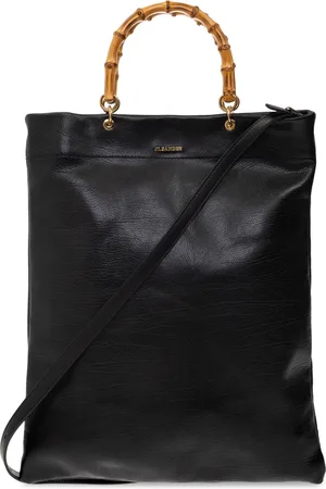 Jil Sander Taske, Dame, Sort, ONE SIZE, Uld, Shopper Taske