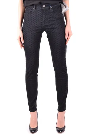 Jacob Cohen Bukser, Dame, Sort, W27, Bomuld, Slim-fit Bukser