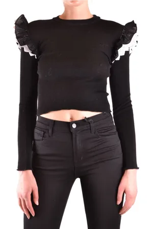 Serafini Strik, Dame, Sort, M, Uld, Uld Sweater