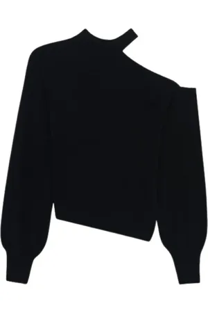 IRO Strik, Dame, Sort, S, Uld, Stilfuld Top