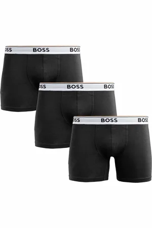 HUGO BOSS Undertøj, Herre, Sort, S, Bomuld, Boxershorts 3-pak