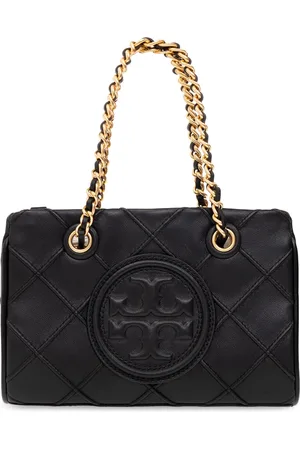 Tory Burch Taske, Dame, Sort, ONE SIZE, Uld, Fleming Mini Håndtaske