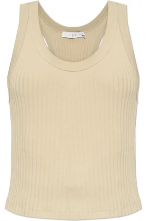 IRO Top, Dame, , L, Bomuld, Ribbed Top Emma