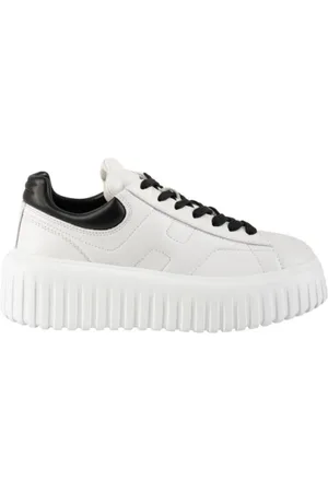 Hogan Sko, Dame, Hvid, 36 1/2 EU, Uld, Stilfulde Sneakers til Mænd og Kvinder