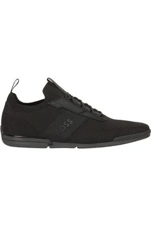 HUGO BOSS Sko, Herre, Sort, 40 EU, Nylon, Saturn Sneakers