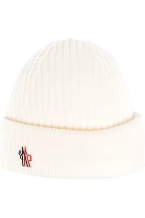 Moncler Tilbehør, Dame, , ONE SIZE, Uld, Strik Hue i Blå