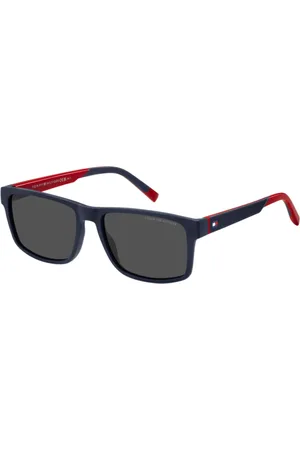 Tommy Hilfiger Tilbehør, Herre, Grå, 56 MM, Uld, Solbriller