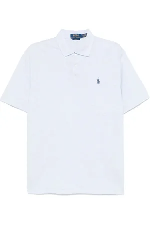 Ralph Lauren Top, Herre, Hvid, L, Bomuld, Casual Multifarvet Kortærmet Poloshirt