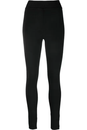 Serafini Bukser, Dame, Sort, S, Viscosa Lucida Leggings