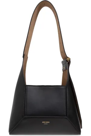 Jimmy Choo Taske, Dame, Sort, ONE SIZE, Uld, Diamond Small Shoulder Bag