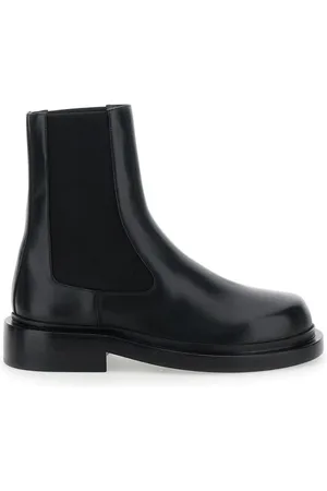 Jil Sander Sko, Dame, Sort, 41 EU, Læder, Chelsea Støvler