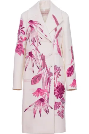 VALENTINO GARAVANI Frakke, Dame, Flerfarvet, XL, Uld, Stilfuld Frakke