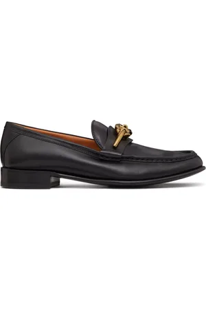 VALENTINO GARAVANI Sko, Dame, Sort, 39 EU, Læder, VLogo Signature Loafer