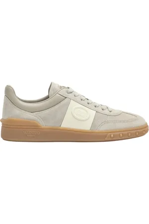 VALENTINO GARAVANI Sko, Dame, Grå, 40 EU, Læder, Low-top Sneaker Upvillage